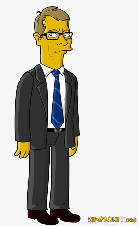 Matti Vanhanen Simpsonit