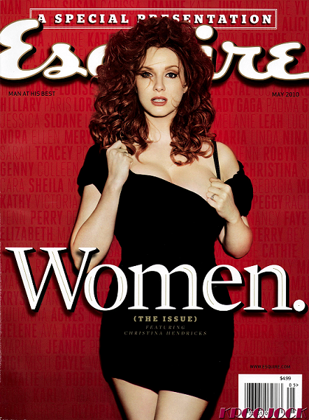 Christina Hendricks Esquire