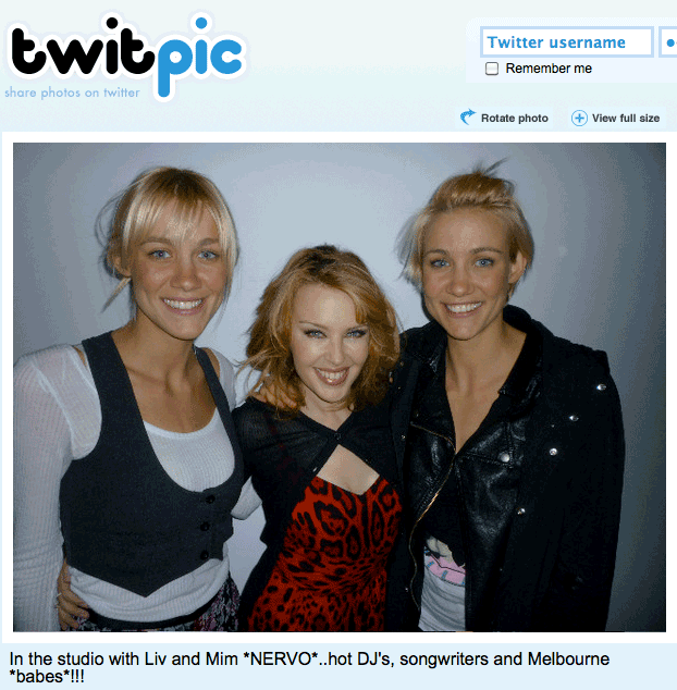 Kylie Minogue Mim Liv Nervo