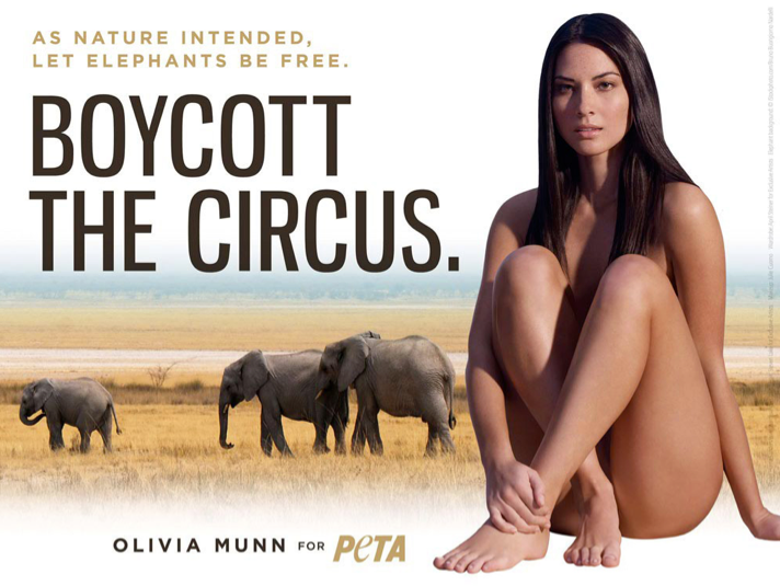Olivia Munn Nude PETA