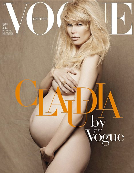 Claudia Schiffer Vogue