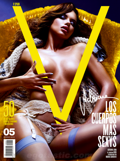 Adriana Lima V Magazine