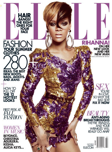 Rihanna Elle