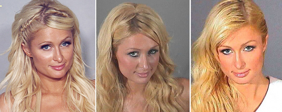 Paris Hilton Mugshots