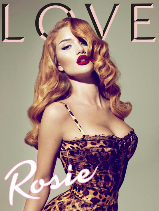 Rosie Huntington Whiteley Love Magazine