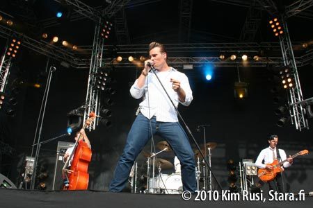 The Baseballs Ankkarock 2010 by Kim Rusi