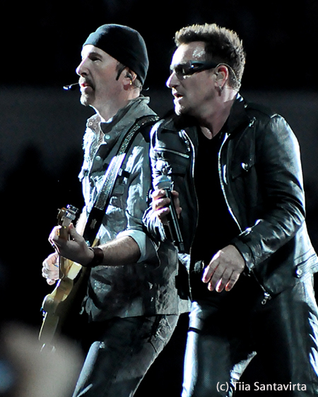 U2 Helsinki 2010 by Tiia Santavirta