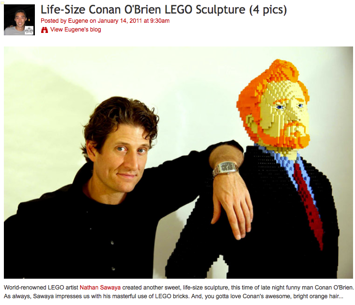 Conan OBrien lego