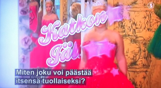 Johanna Tukiainen TV Viisi hääohjelma