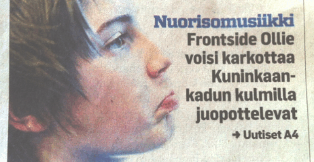 AL: Robinin Frontside Ollie karkottaisi pultsarit kävelykadulta