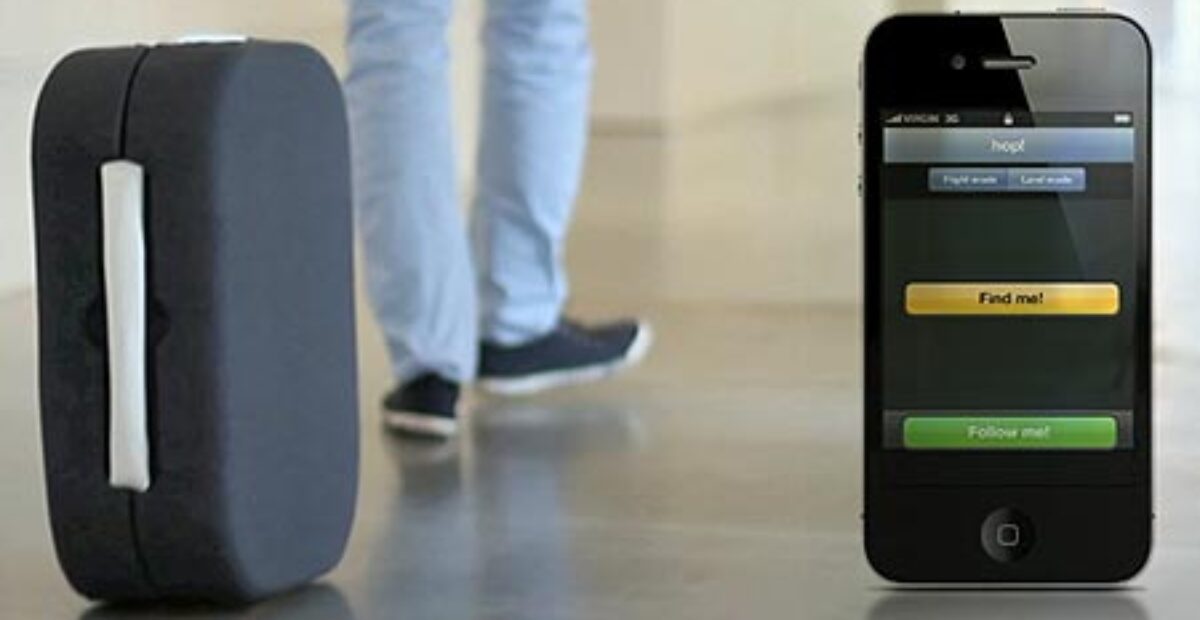 Uusi innovaatio: Matkalaukku seuraa itse omistajaansa
