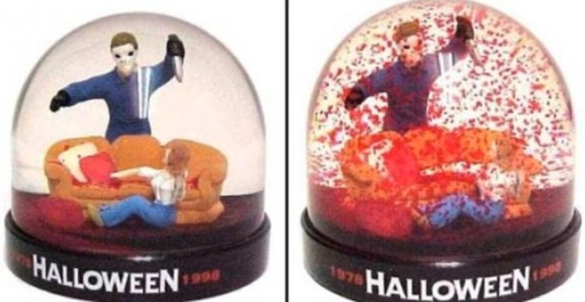 Kauhufanien pakkohankinta – Halloween-aiheinen verisadepallo