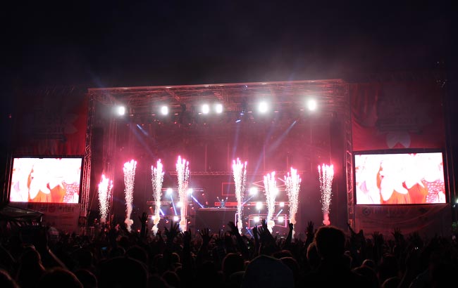 David Guetta Ruisrockissa 2014, Kuva: Stara