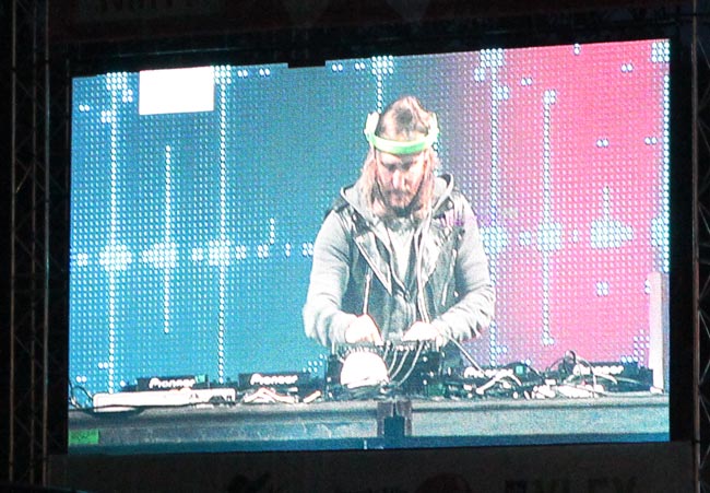 David Guetta Ruisrockissa 2014, Kuva: Stara