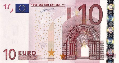 10 euron seteli