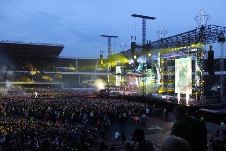 Cheekin konsertti Olympiastadionilla. Kuva: Stara