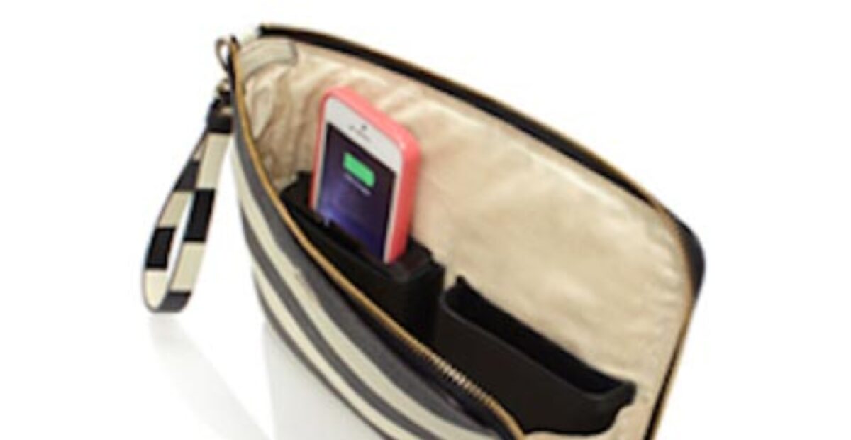 Käsilaukku-uutuus lataa puhelimen