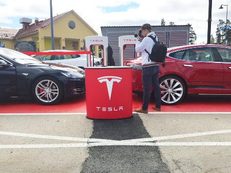 Tesla Supercharger Toijala, Kuva: Stara