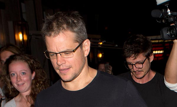 Matt Damon, 1.8.2015, kuva: Splash
