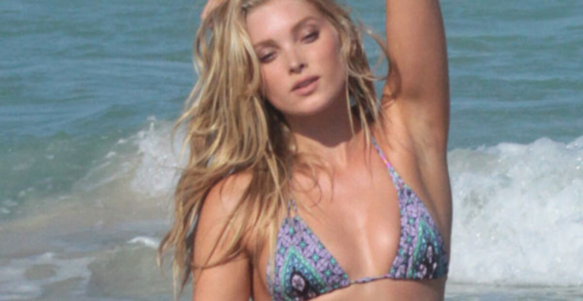 Elsa Hosk supermalliksi – bikiniposeeraus kertoo miksi