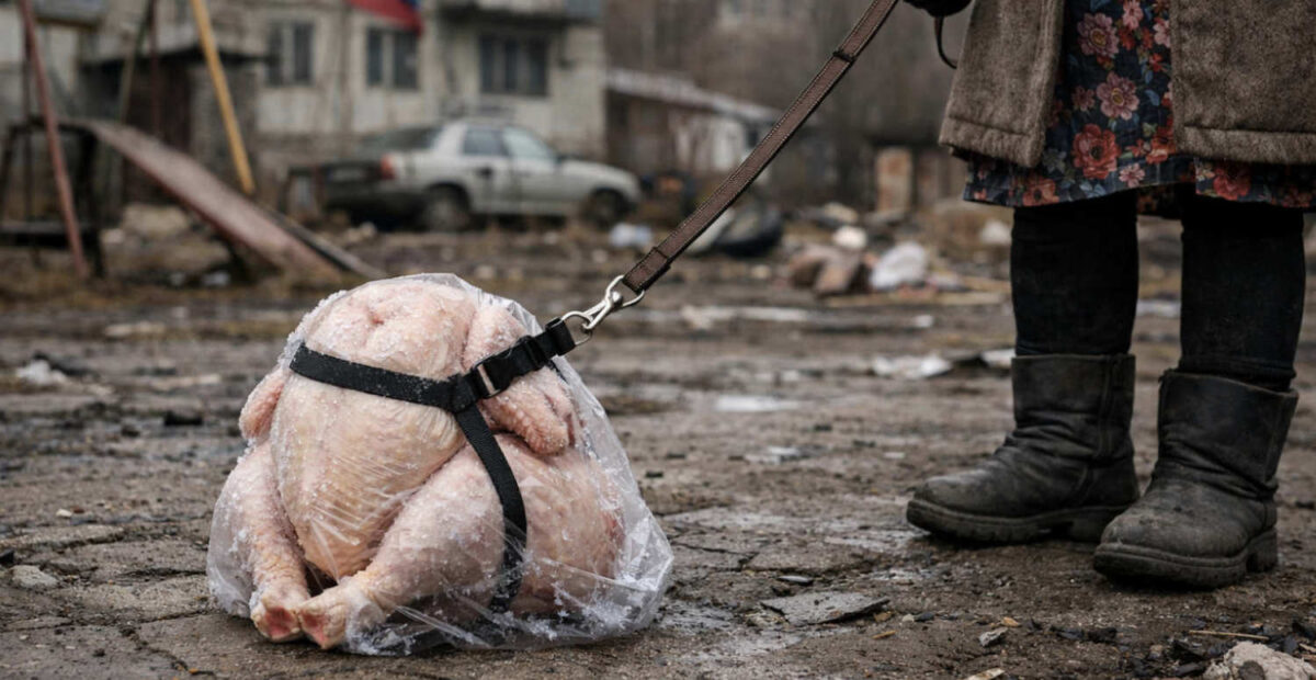 Pakastekana lemmikkinä, Kuvituskuva: Stara