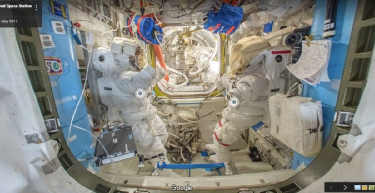 Google Maps vie ISS-avaruusasemalle – upea panoraamakuvat!