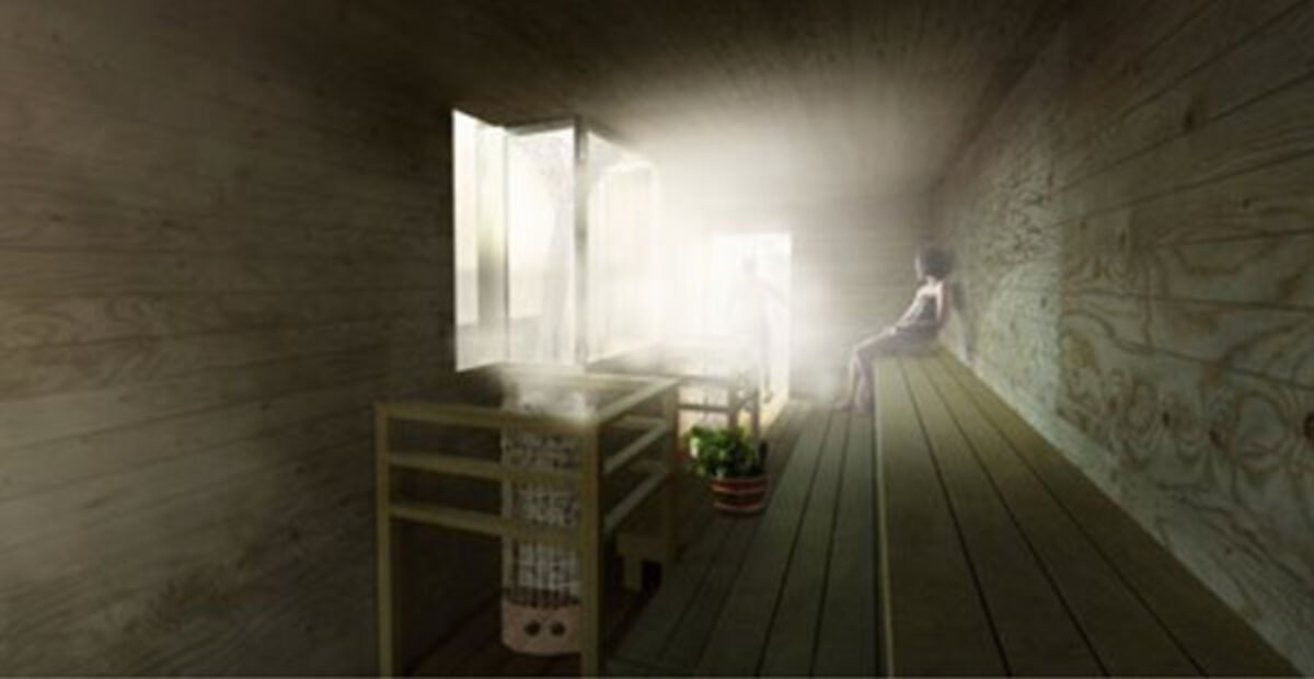 Rooftop Sauna
