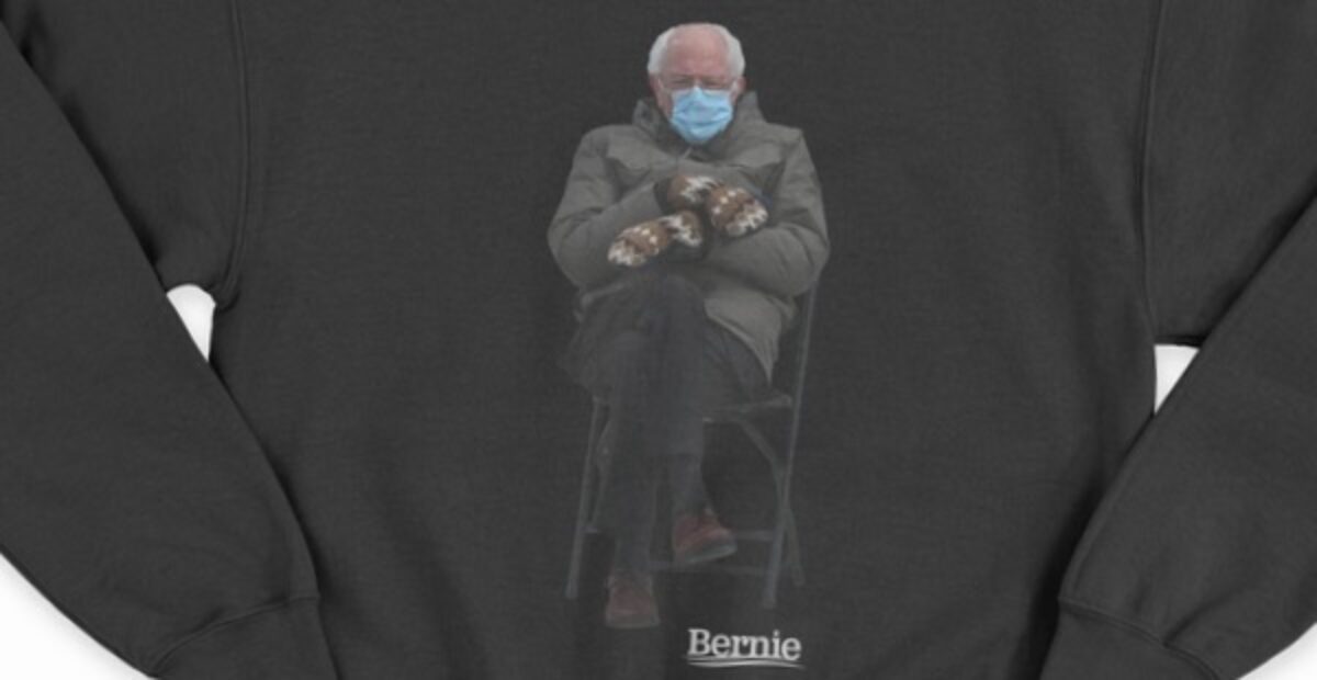 Bernie Sanders -meemillä 1,8 miljoonaa dollaria hyväntekeväisyyteen