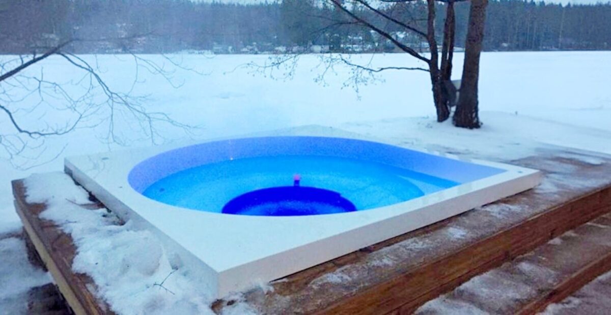 Talvella on mukava nauttia paljusta. Kuva: Stara