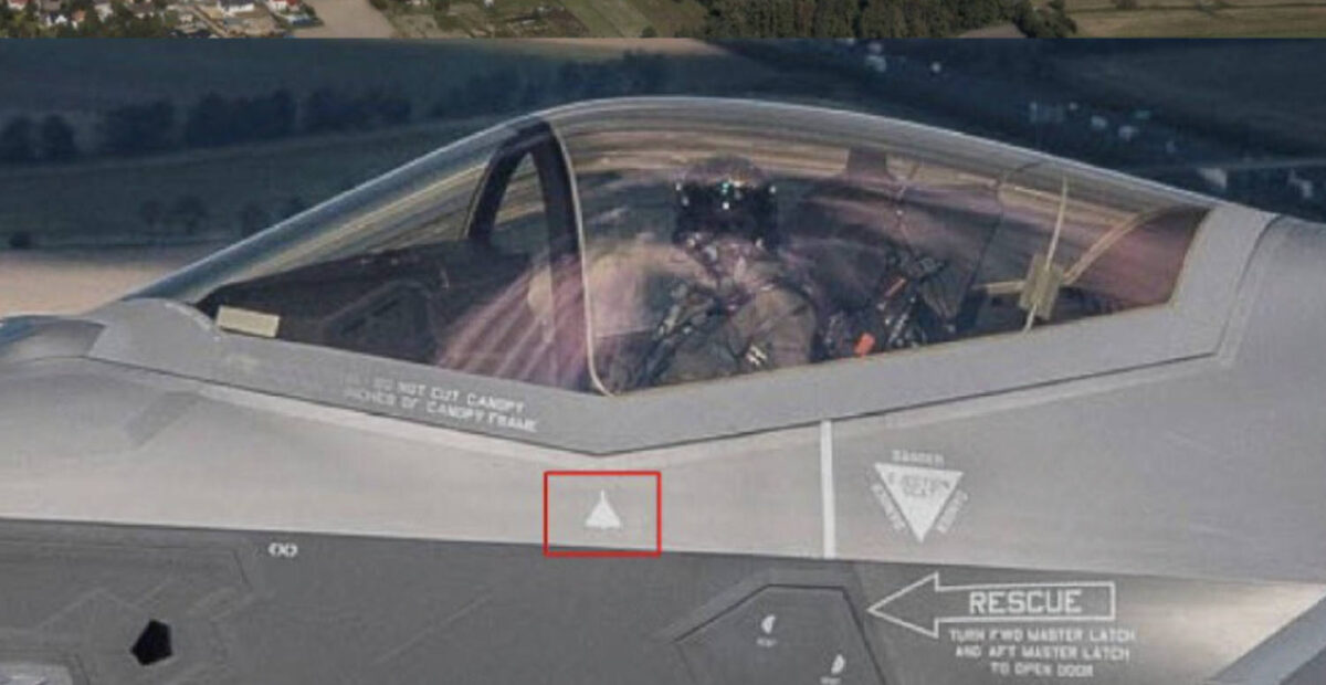 F-35 -hävittäjän kylkeen maalattu kuvio paljastui – tästä on kyse