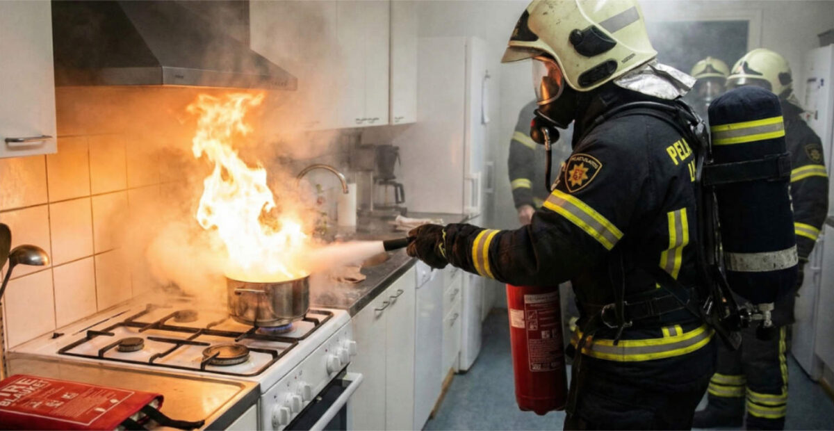 Palomiehiltä vakava varoitus keittiöön – nämä 4 ohjetta voivat pelastaa henkesi