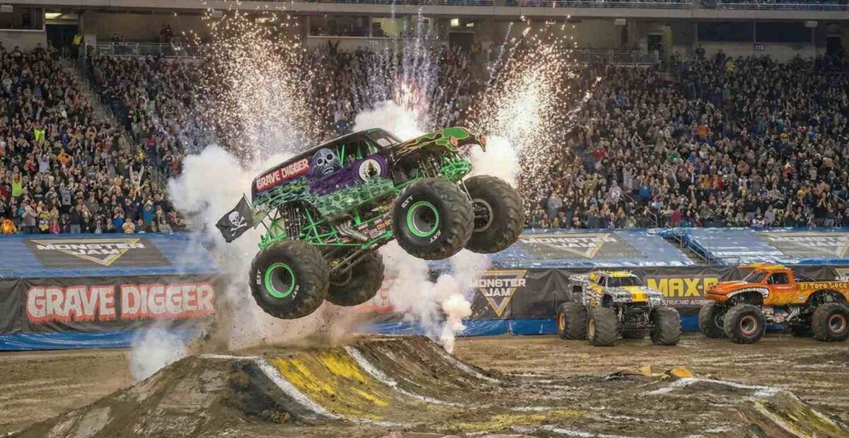 Monster Jam palaa Helsinkiin – jättitrukit ja huimat stuntit areenalla