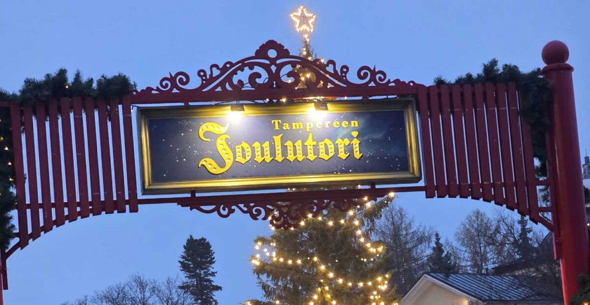 Tampereen Joulutori Euroopan parhaiden listalla