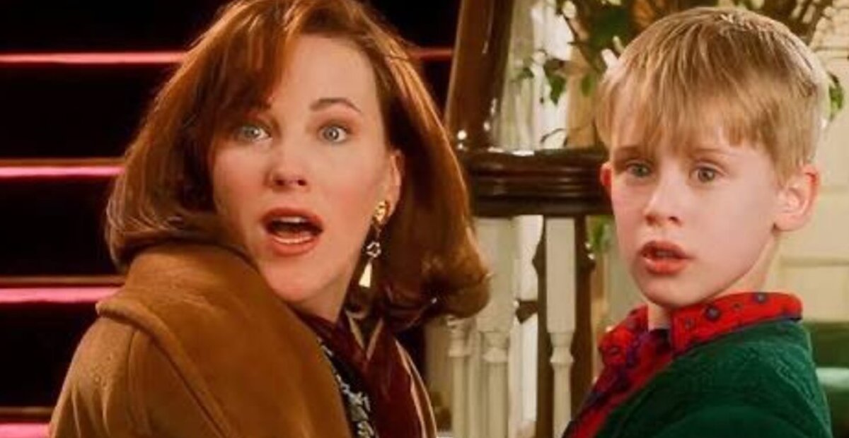 Catherine O'Hara elokuvassa Yksin kotona.