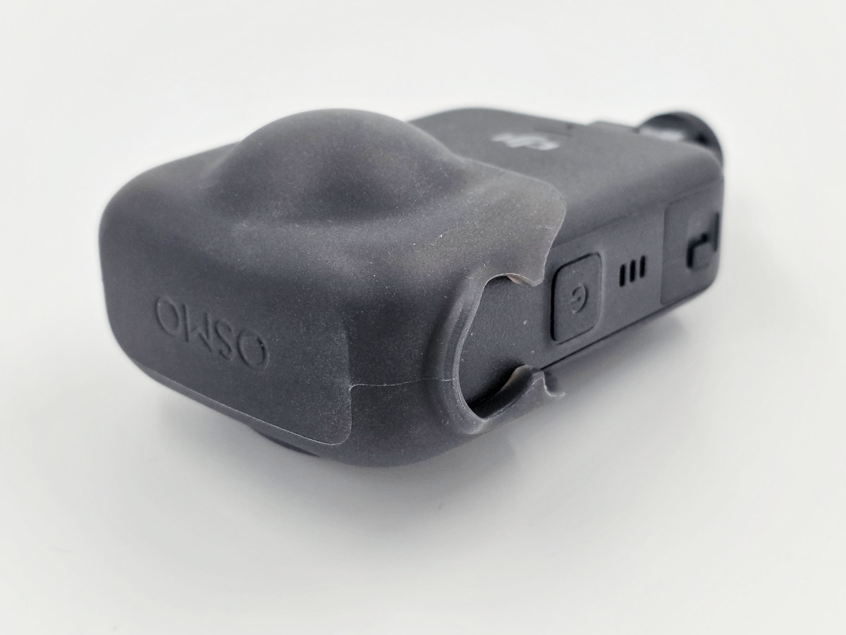DJI Osmo 360 Staran testissä. Linssejä ei voi vaihtaa, joten silikonisuoja on tarpeen, Kuva: Stara