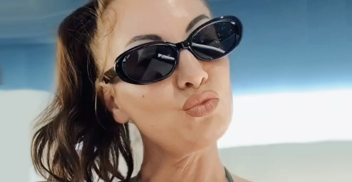 Katri Haapanen julkaisi rohkean kuvaparin – näin kilot karisivat rantakuntoon