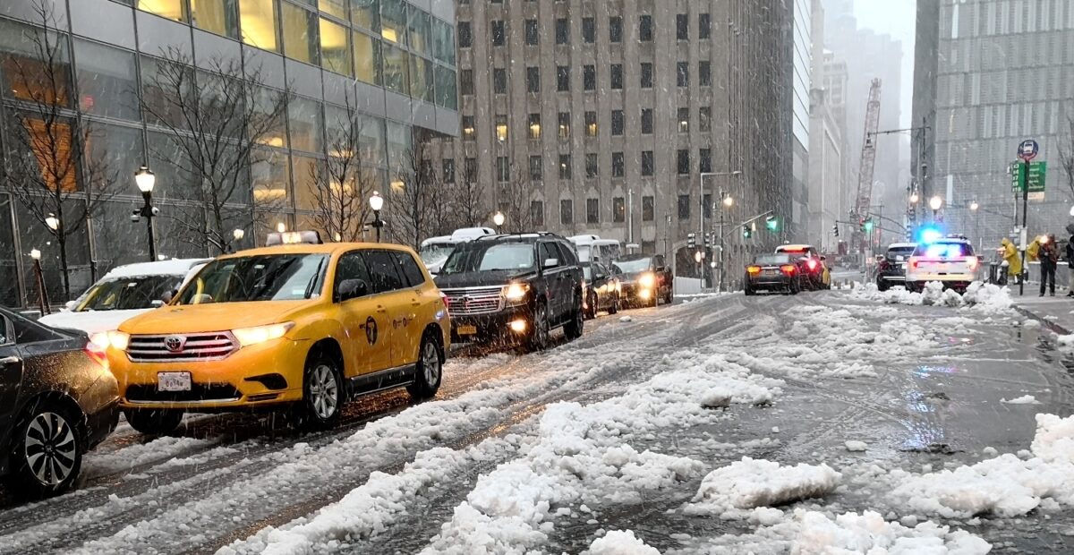 New York talvella. Kuva Jocka Träskbäck/ Stara