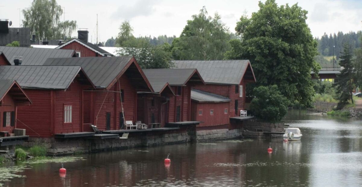 Porvoon jokiranta. Kuva: Stara