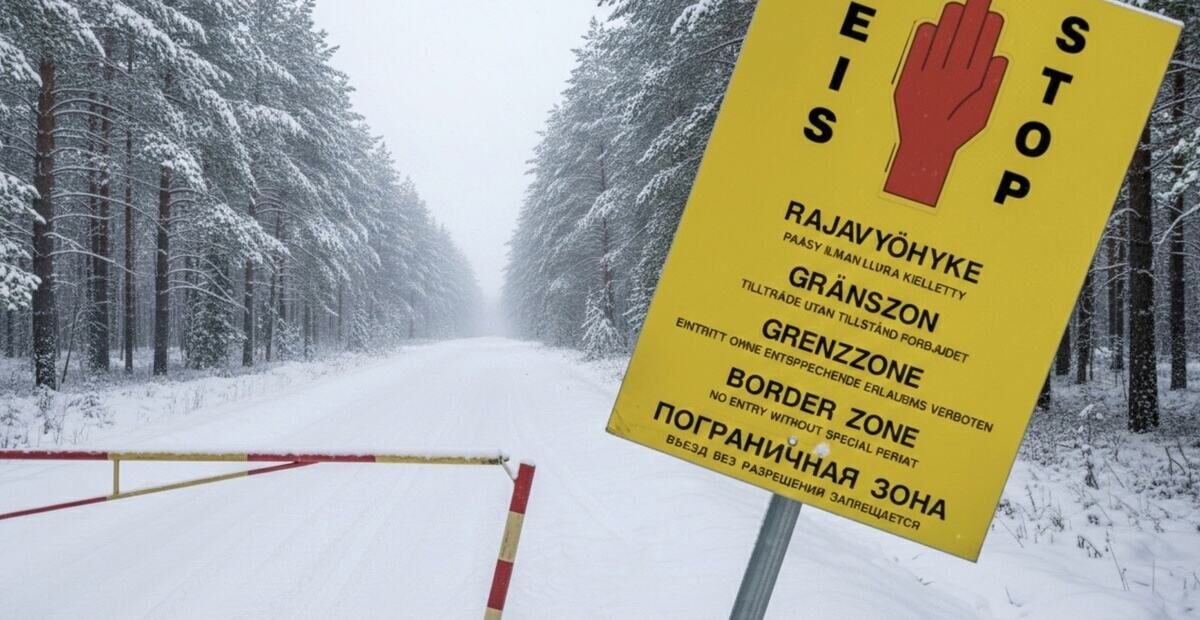 Suomen ja Venäjän rajavyöhyke. Kuva Stara