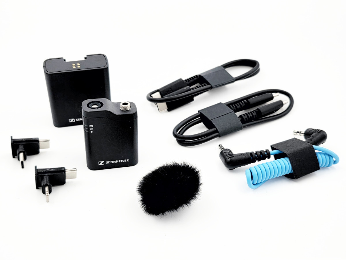 Sennheiser Profile Wireless johdot ja liittimet