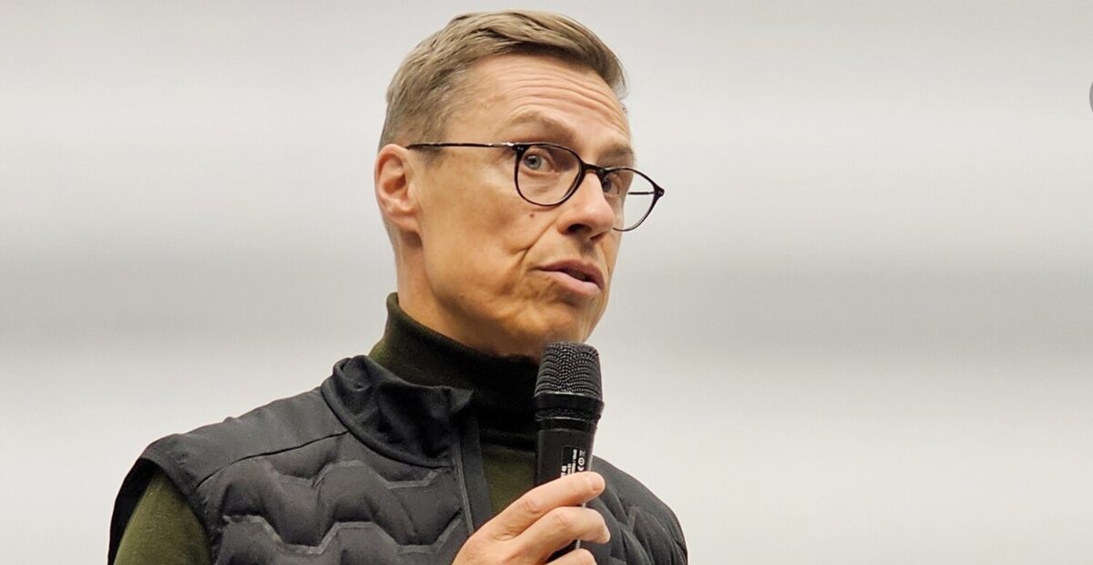 Alexander Stubb. Kuva: Jocka Träskbäck 