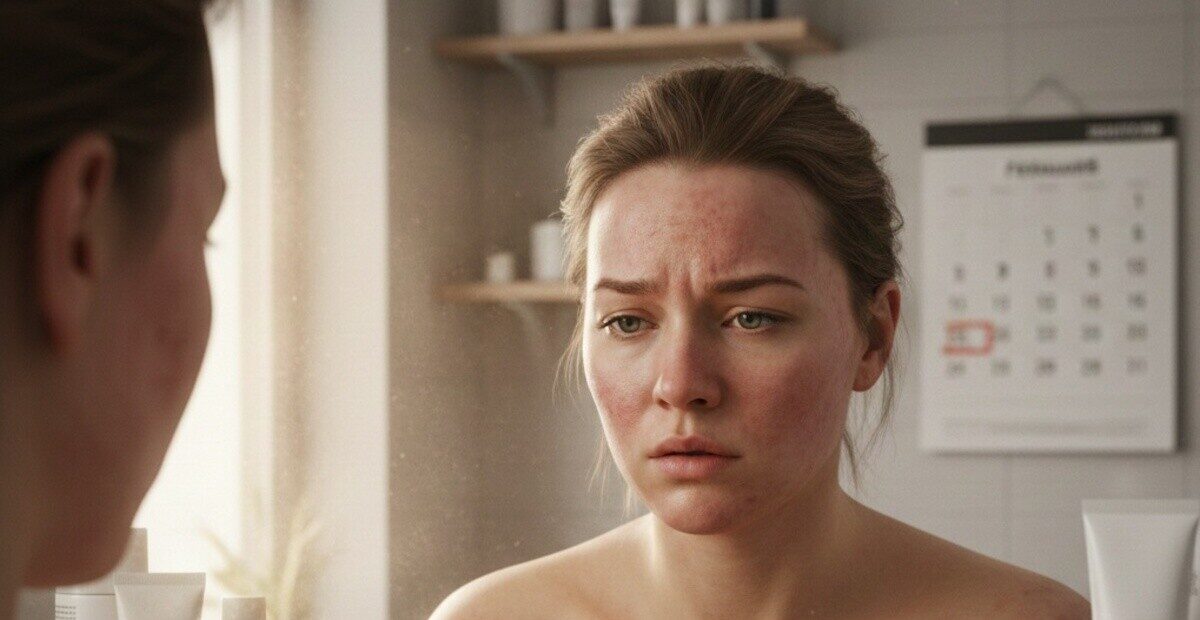 Nainen dermatologin vastaanotolla. Kuva: Stara