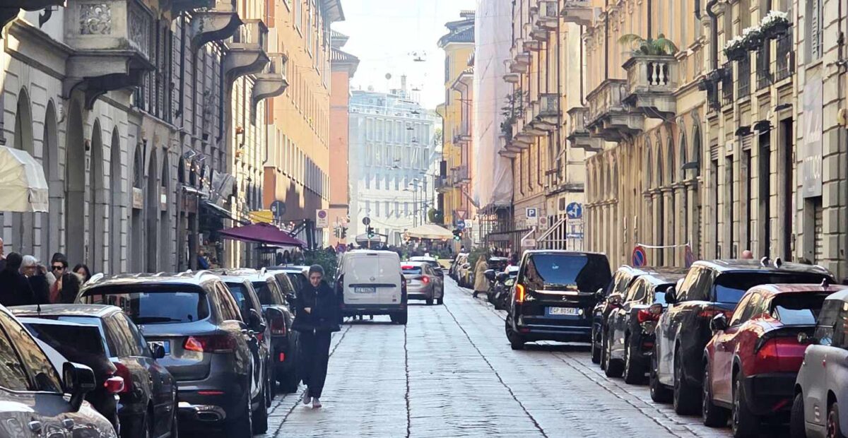 Milanon katunäkymä. Kuva: Jocka Träskbäck