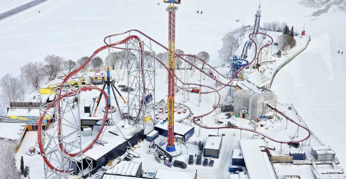 Konect-vuoristorata, Särkänniemi. Kuva: Jocka Träskbäck 