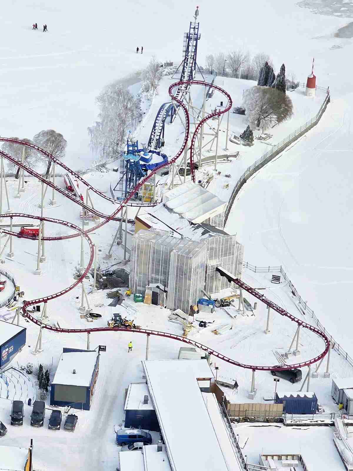 Konect-vuoristorata, Särkänniemi.
