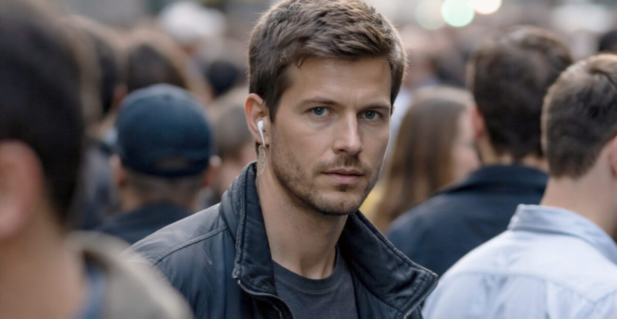 Agentti väkijoukossa. Kuvituskuva: Stara