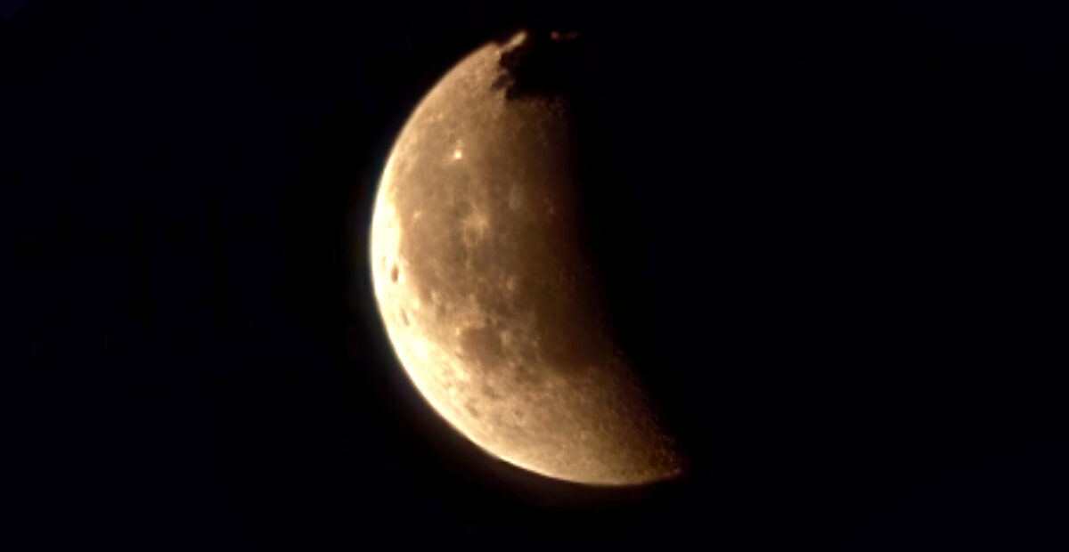 Kuunpimennys Tampereelta katsottuna. Kuva: Stara