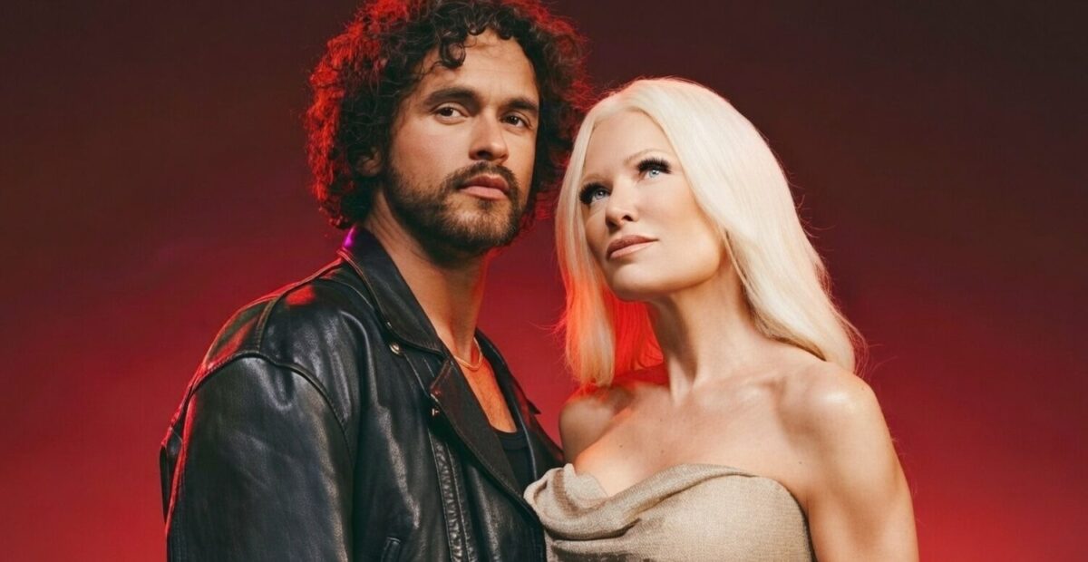 Pete Parkkonen ja Linda Lampenius. Kuva: Yleisradio