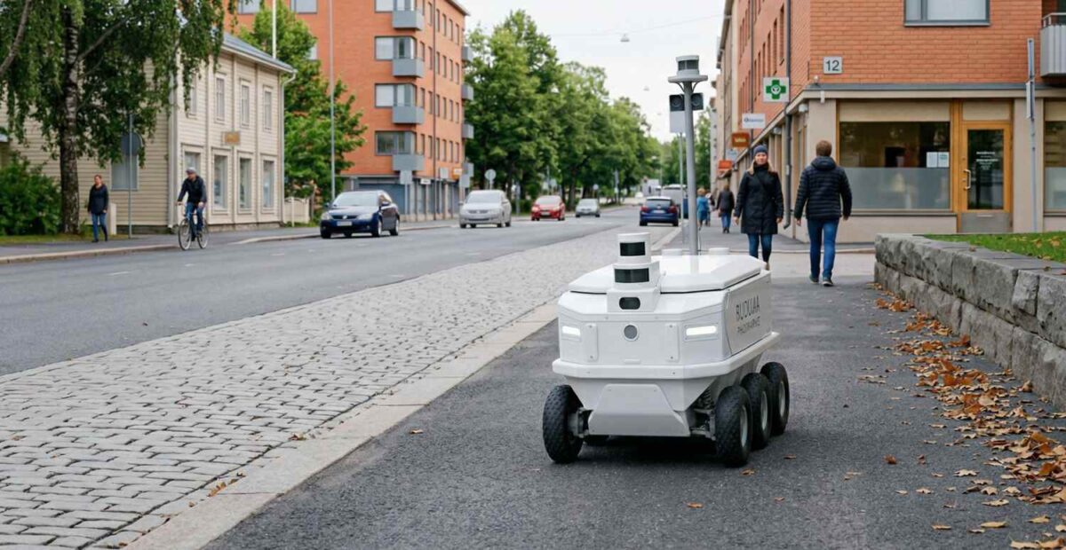 Ruokarobotti. Kuvituskuva: Stara