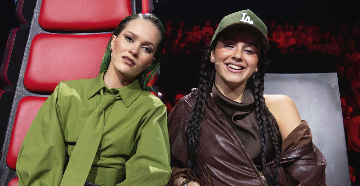Sanni ja Mirella The Voice of Finlandissa.
